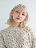 ミルクティーブロンド/透明ミルクティーブロンド