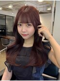レイヤーカットミディアムレイヤー顔周りレイヤーロングレイヤー