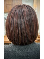 エモーション emotion hair ピンクハイライト