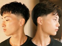 クワトロ オム 大阪梅田(QUATTRO HOMME)の雰囲気（Style【マレットヘア/海外風ヘア/外国人ヘア/テーパーフェード】）