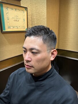 レオヘアワークス(LEO HAIR WORKS) ビジネスカット　メンズショート　刈り上げ　新潟　女池