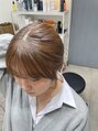 ボクノ 2号店(bokuno)&nbsp;クセがあっても自然に流れる様に矯正をかけてスタイリングを楽に