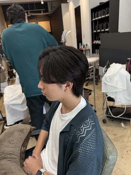 アロー 船橋店(AROH) センターパート/サーフカール/シャドウパーマ/men's/船橋