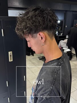 アウル 心斎橋(owl) シャドウパーマ/メンズパーマ/メンズカット/men's/刈り上げ