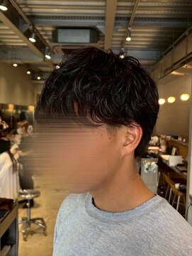 オーガニック リブ 川越(organic+live) ニュアンスショートパーマ