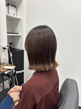 ニル 柏の葉(Nil) 外ハネボブ/くびれボブ/切りっぱなしボブ/ナチュラルブラウン