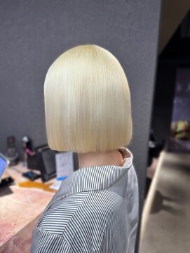 エン 栄店(enne) 大人ガーリー/ダークアッシュ/ミディアムレイヤーカット/栄