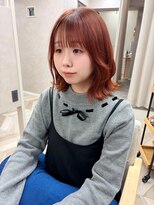 キラーナセンダイ(KiRANA SENDAI)&nbsp;アプリコットオレンジ×ふんわりミディアム