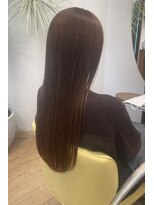 カットサロン ウシジマ(CUT SALON USHIJIMA)&nbsp;【大人可愛い艶髪ロングレイヤーカットブリーチなしカラー】