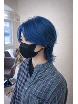 メルク(merc)&nbsp;レイヤー ボブ ショート インナーカラー 韓国