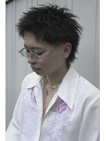 ピア ヤクイン(Pia Yakuin) スパイキーマレット/テーパーフェード/メンズショート