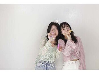 メルカ 大阪梅田(melca.)の写真/梅田でお洒落女子から口コミ多数と予約殺到！［梅田韓国へア/レイヤーカット/レイヤーボブ/ヘアメイク］