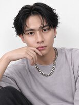 ガウディ 池袋店(Gaudi) 【池袋メンズ】清潔感×男らしさ|センターパート×ニュアンス