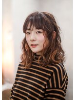 ニコヘアー(niko hair) セミロングとインナーカラー