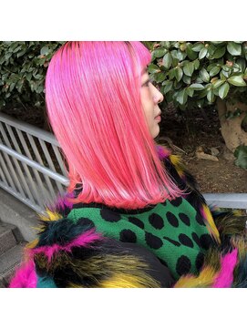 ヘアーアンドアート ルミナ(HAIR&ART LUMINA) ホットホットピンク【和田常経】