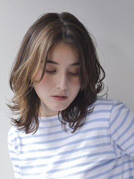 アトリエイトワ(atelier ittowa) くびれヘア/ハイライトカラー/アプリコットオレンジ/美髪/ 29