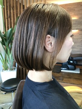 ヘア アトリエ マム(hair atelier mum) ナチュラルボブ