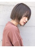 【mee.】ハセガワヒトシ　ラベンダーブランジュ☆大人のボブ