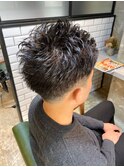 アップバングショート