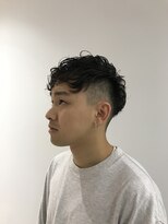 バーバー ハブ(BARBER HAB.) 2ブロックパーマ