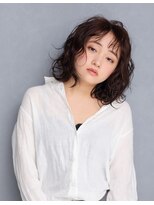 ヘアーズ ベリー 香里園店(hairs BERRY) BERRY/外ハネボブ＿アッシュブラウン＿ネオウルフ＿オーガニック