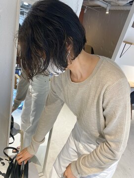 コフィー バイ メルト 吉祥寺(cofy by melt) 【三ツ井純】20代30代無造作アゴラインボブニュアンスボブ暗髪