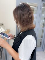 ヴェルダ 池袋店(verda)&nbsp;ブリーチなしのブラウンベージュ^^ mizuno