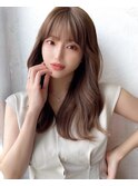 るなstyle 大人可愛いセミロング レイヤーカット 20代30代40代