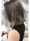 切りっぱなしボブ×グレージュカラーでお洒落髪に★中村大輔