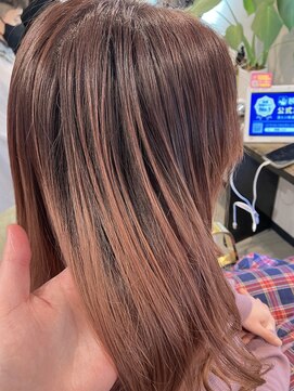 アイノベル(‘Inovel’) ピンクブラウングラデーション