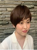 刈り上げマッシュショート