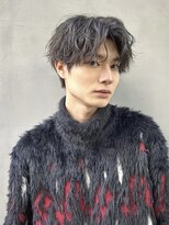 【aRietta大森】癖毛ぼかしパーマ×大人センターパート