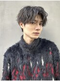 【aRietta大森】癖毛ぼかしパーマ×大人センターパート