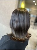 さりげなハイライト、オリーブベージュ♪