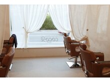 ココアール(cocoR)の雰囲気（【大人女性向けSalon】カーテンで仕切っていてリラックス空間♪）