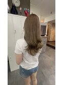 ミルクティーベージュ【TELA HAIRユーカリが丘】