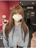 #ベージュ#ベージュカラー#シールエクステ