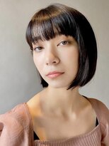 フリップビーアヴェダ(FLIP B AVEDA)&nbsp;黒髪×抜け感×小顔ボブ×美髪