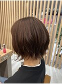 外ハネショート
