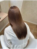 髪質改善カラー×酸性ストレート【田中桃鈴】