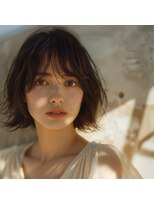 ヘアーズ スケッチ(hair's sketch)&nbsp;軽やかナチュラルボブ