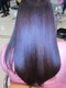 SKヘアの写真/ダメージを最小限に抑えながら、艶感のある美しい髪色へ導きます。頭皮に優しい商材もご案内できます◎