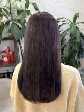 アン(Hair make un) ラベンダーグレージュ♪