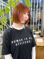 ノエ(noe)&nbsp;ホワイトグレージュ/デジタルパーマ/チェリーブラウン/栄h76