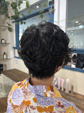 ラック 海老名店(LUCK) 直毛な方必見◎ショートパーマ