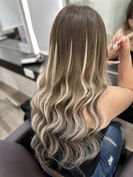 グランディールヘアデザイン(grandir hairdesign) ホワイトベージュメッシュ！-Yurika-