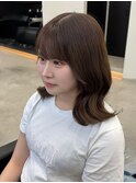ヘーゼルベージュ/ブリーチなし/くすみベージュ