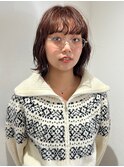 ふわふわボブパーマ