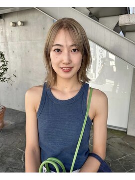 ローウェ 中目黒(Louwe) 中目黒/ショート/ナチュラル/カラー/韓国/髪質改善._.