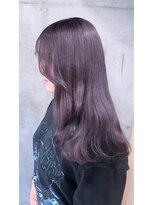 カリーナコークス 原宿 渋谷(Carina COKETH)&nbsp;透明感抜群ブリーチありのラベンダーグレージュ